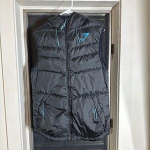 Men's Gymshark Vest with Hood Size Medium